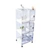 24" X 22" Triple Stack Cage with bird-proof locks - CALL FOR PRICING